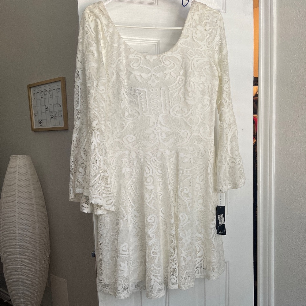 White dress
